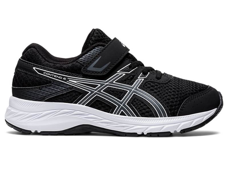 Sapatilhas Running Asics GEL-CONTEND 6 PS Criança Pretas, 9685A373.482